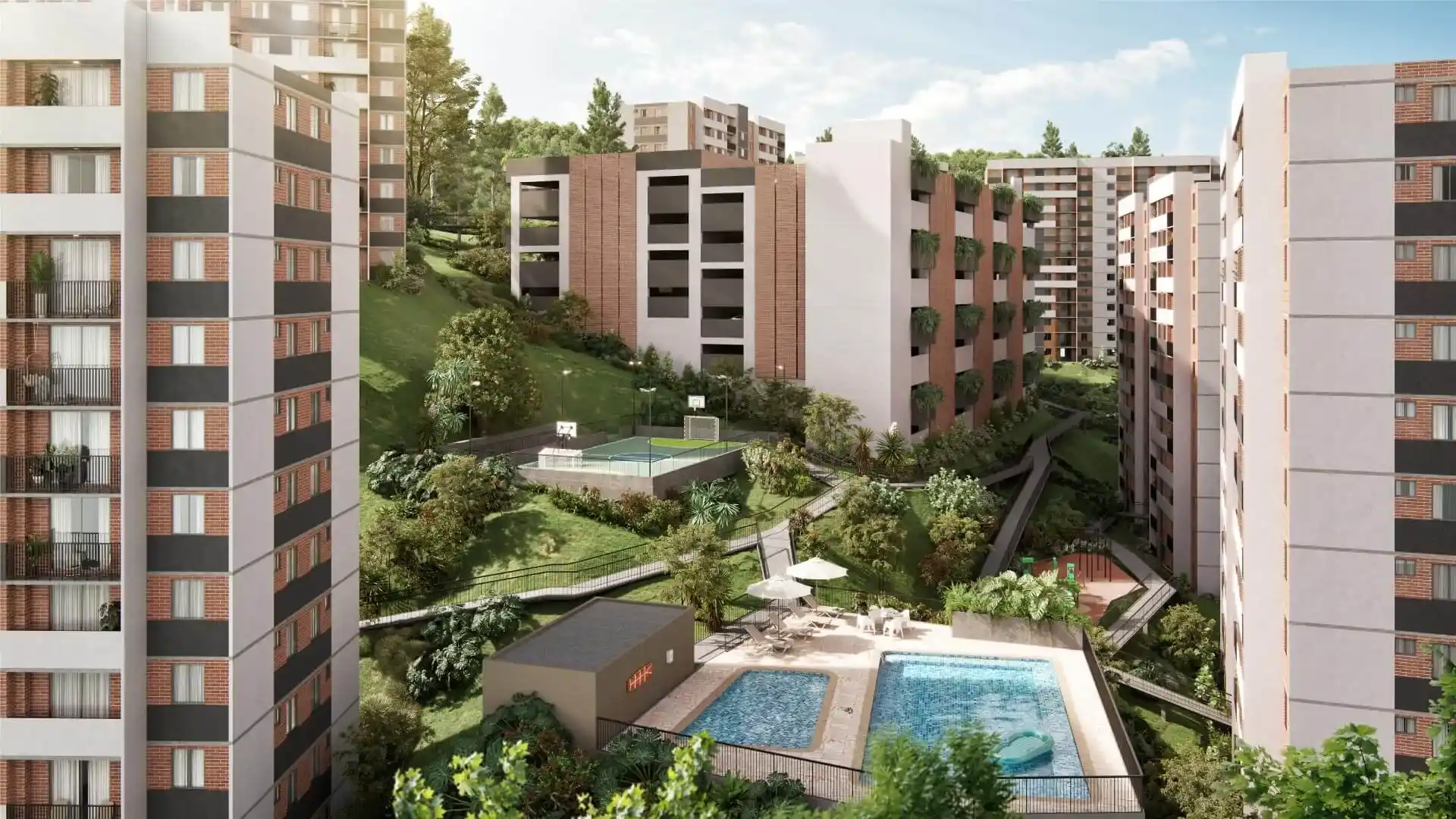 Exterior de un apartamento en venta en RIONEGRO, Urbanización Madero Del Lago