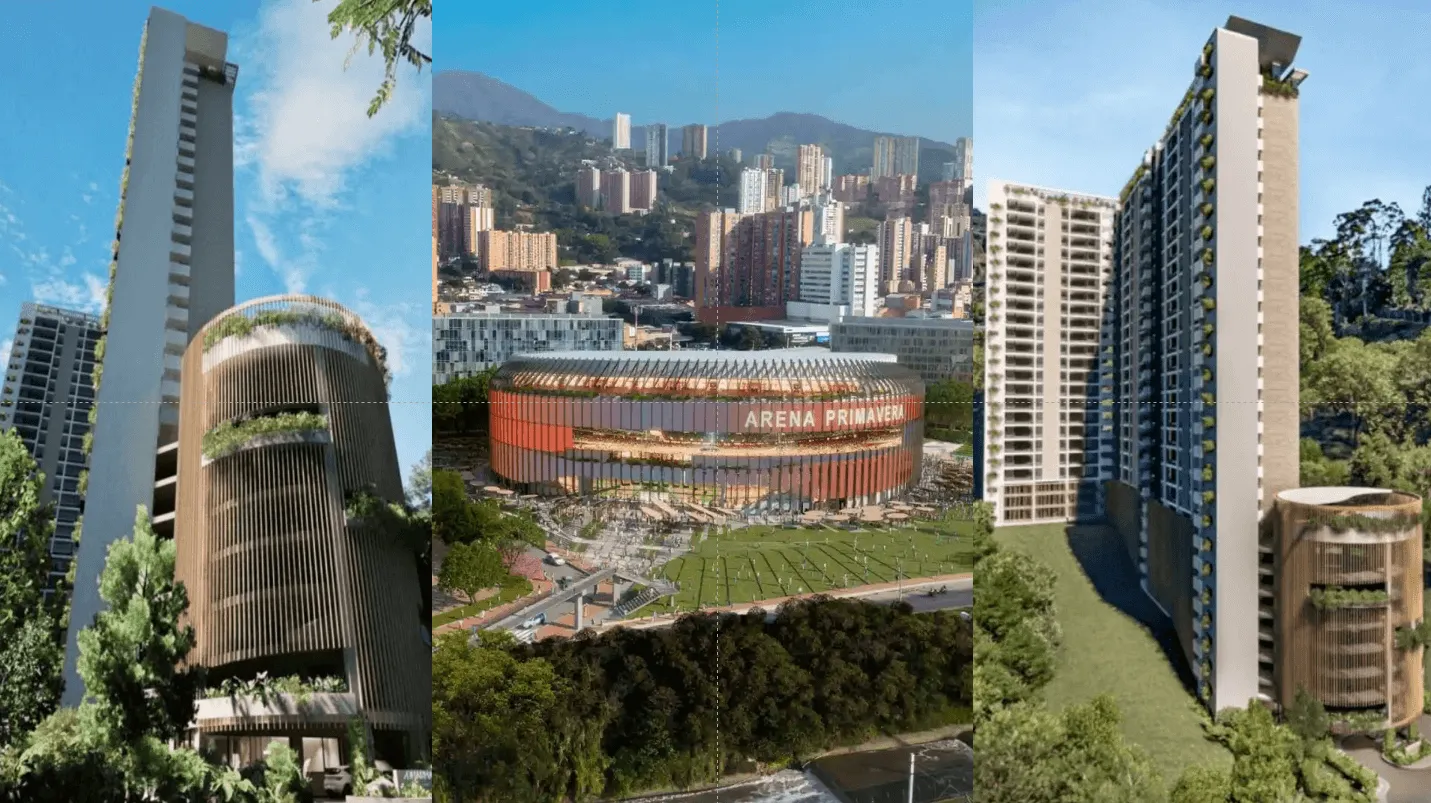 Exterior de un apartamento en venta en Sabaneta, Barrio Entreamigos