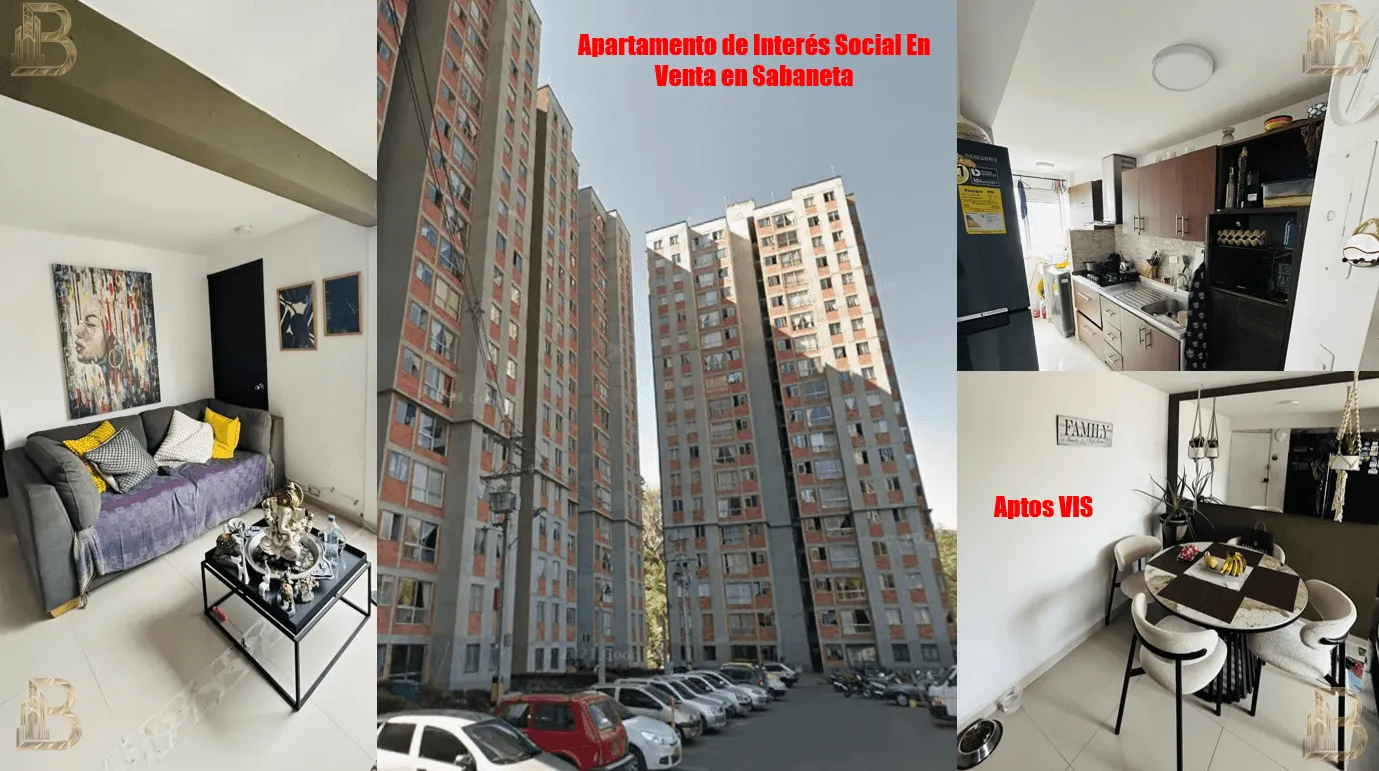 Exterior de un apartamento en venta en Sabaneta, Urbanización Siempre Verde en Pan De Azúcar