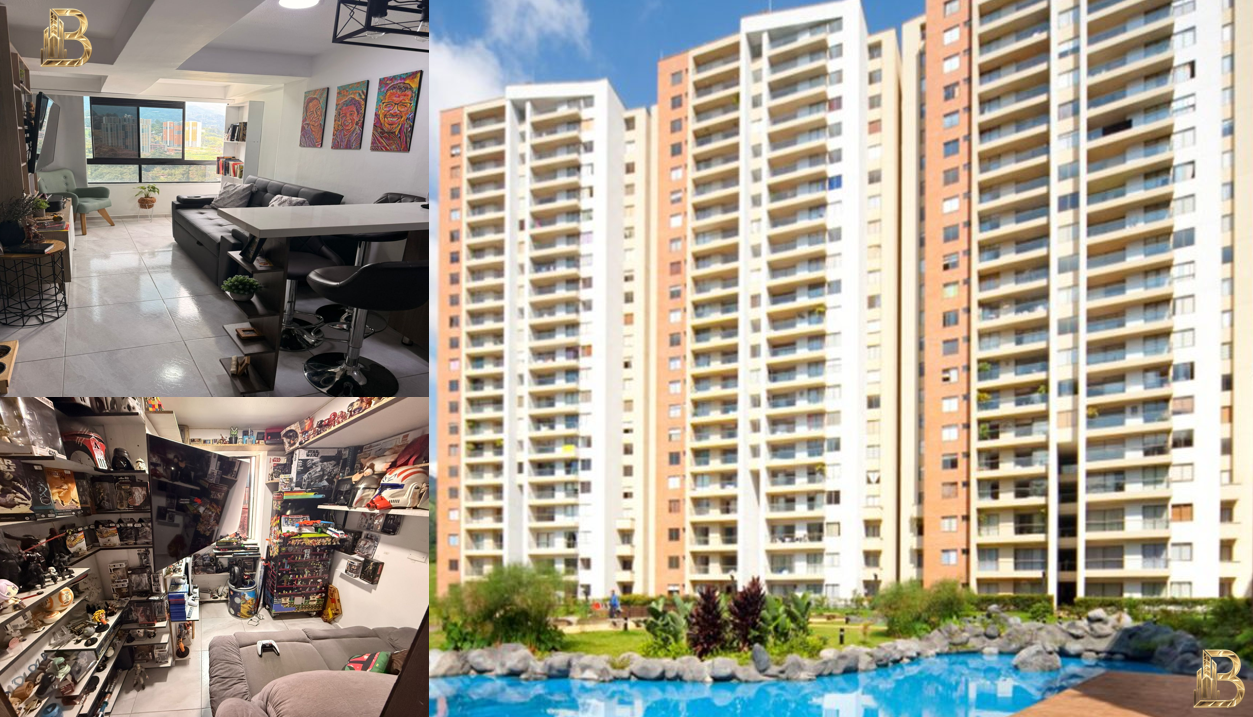 Exterior de un apartamento en venta en Sabaneta, Urbanización Siempre Verde en Pan De Azúcar