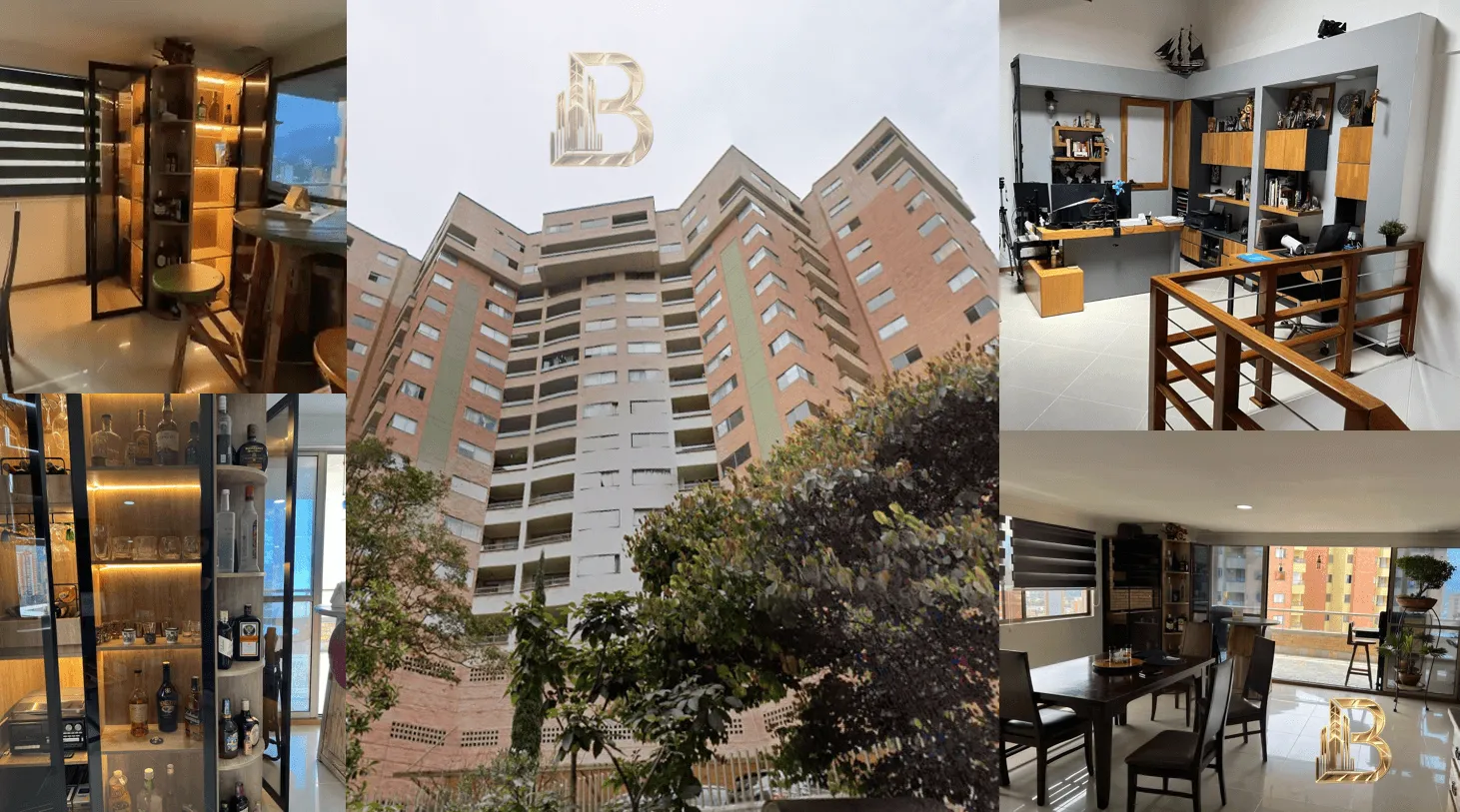 Exterior de un apartamento dúplex Penthouse en venta en Sabaneta Áves María
